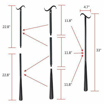 Adjustable Multipurpose Dressing Stick (3-Piece) by HitMyNeed