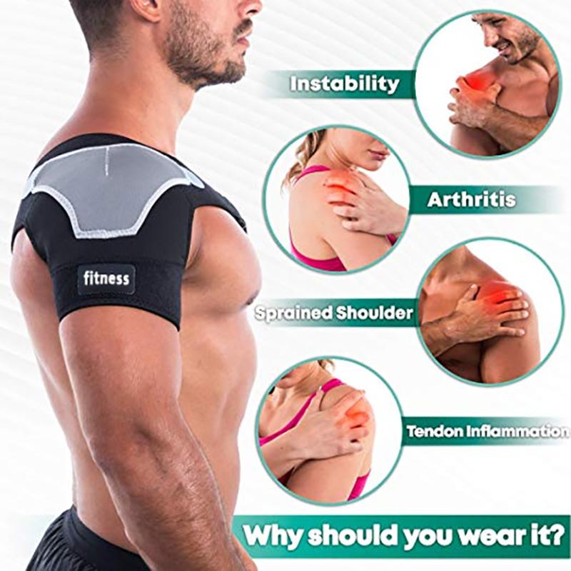 Adjustable Neoprene Shoulder Support Brace by HitMyNeed