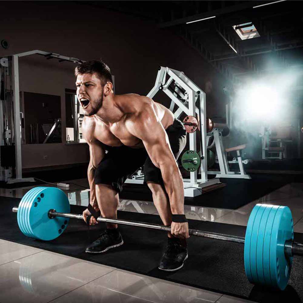 Adjustable Non Slip Weightlifting Grip Straps by HitMyNeed