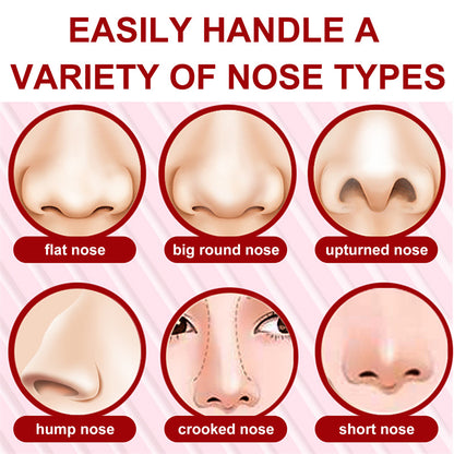 Adjustable Nose Shaping Clip with Soft Pads pink by HitMyNeed