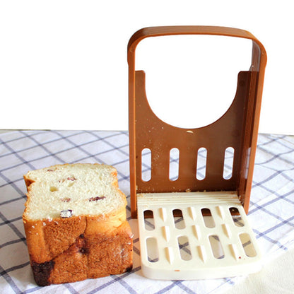 Adjustable Plastic Bread Slicer Guide Tool by HitMyNeed