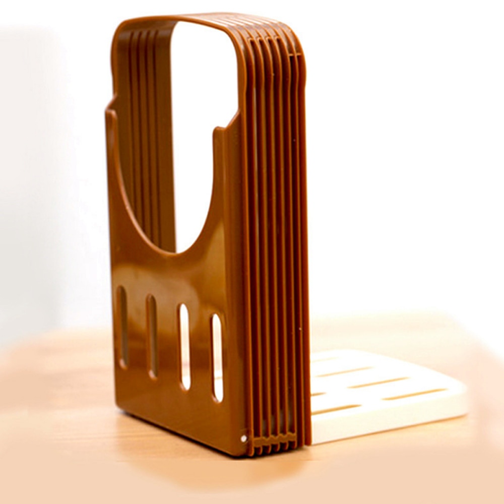 Adjustable Plastic Bread Slicer Guide Tool by HitMyNeed