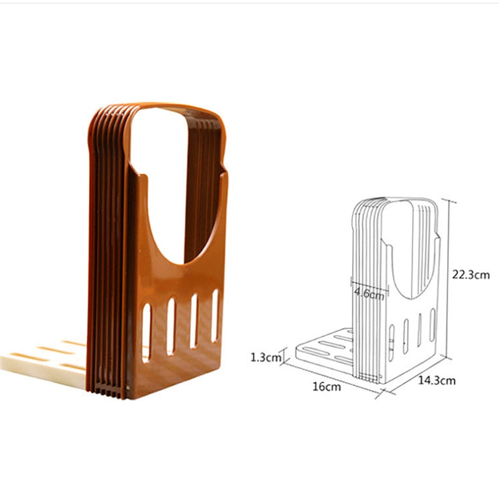Adjustable Plastic Bread Slicer Guide Tool by HitMyNeed