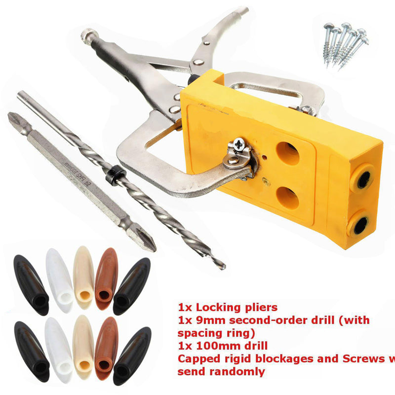 Adjustable Pocket Hole Woodworking Tool Set by HitMyNeed