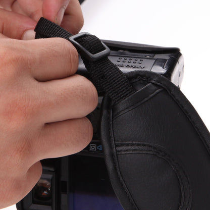 Adjustable PU Leather Hand Strap Camera Grip by HitMyNeed