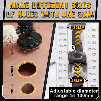 Adjustable Punching Saw E901 45-130mm for Interior Work by HitMyNeed