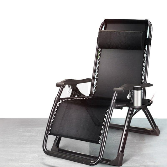 Adjustable Recliner Chair with Cup Holder & Pillow by HitMyNeed
