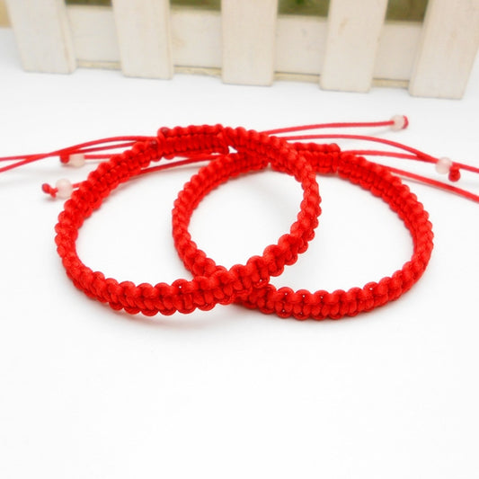 Adjustable Red String Luck Bracelet by HitMyNeed