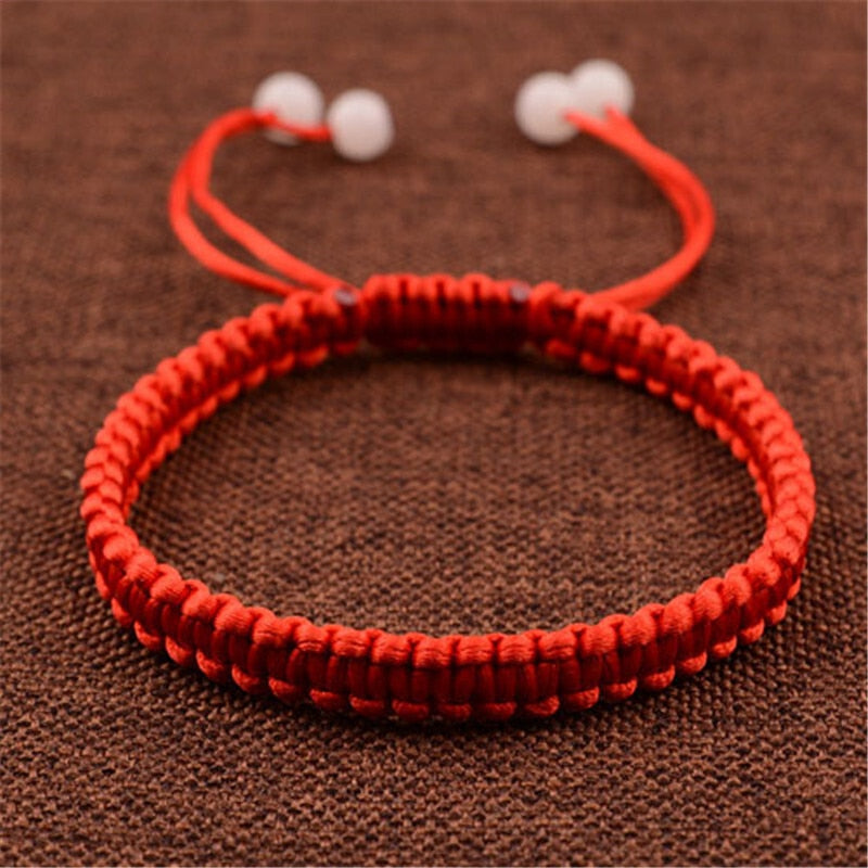Adjustable Red String Luck Bracelet by HitMyNeed