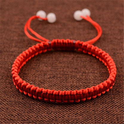 Adjustable Red String Luck Bracelet by HitMyNeed