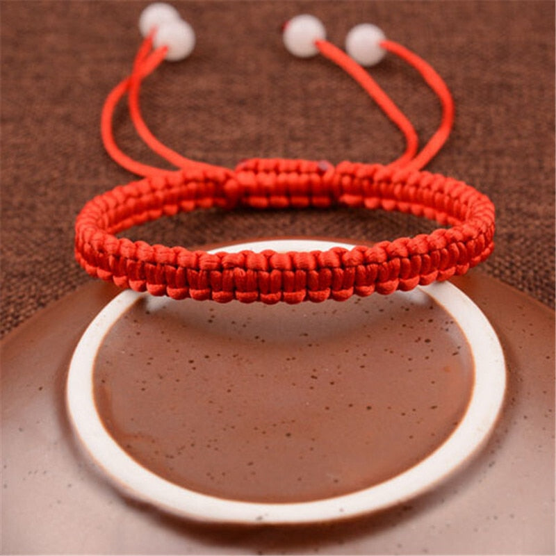 Adjustable Red String Luck Bracelet by HitMyNeed