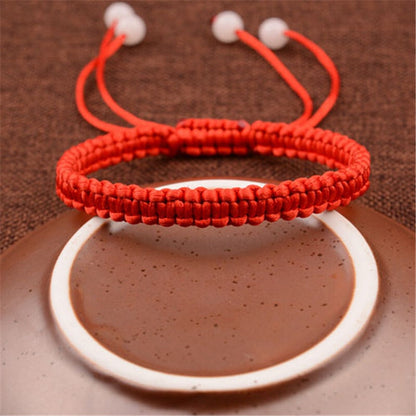 Adjustable Red String Luck Bracelet by HitMyNeed