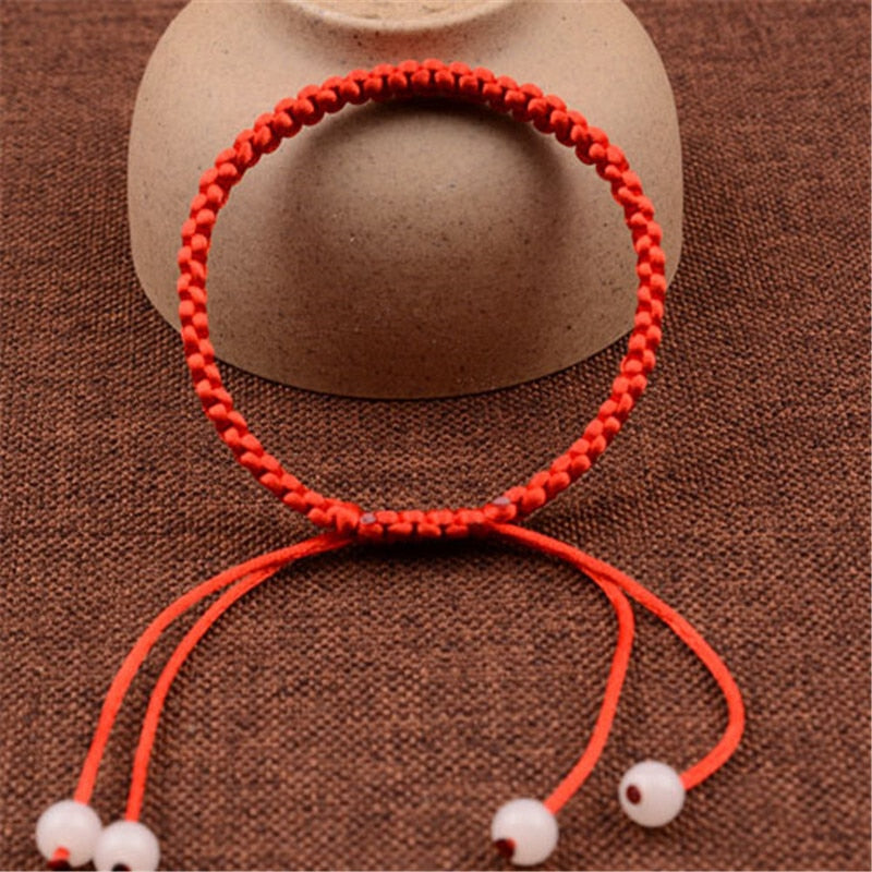 Adjustable Red String Luck Bracelet by HitMyNeed