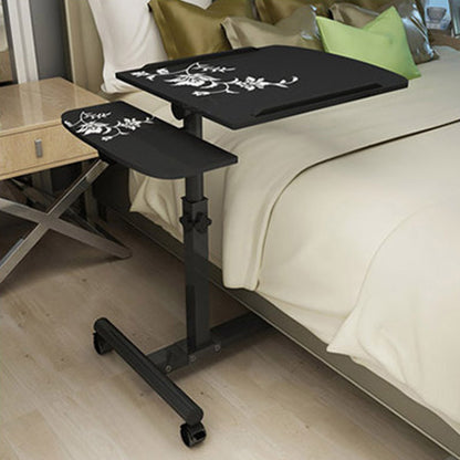 Adjustable Rolling Laptop Desk with Mouse Tray by HitMyNeed