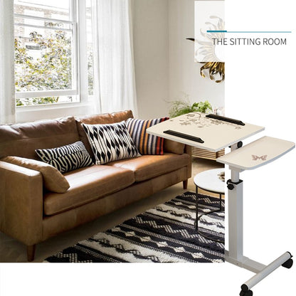 Adjustable Rolling Laptop Desk with Mouse Tray by HitMyNeed