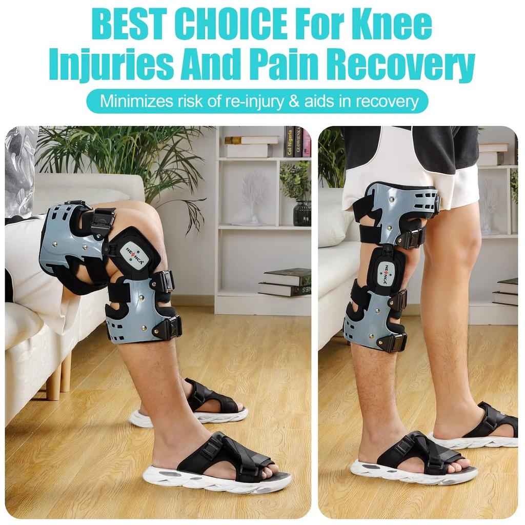 Adjustable ROM Knee Brace for Arthritis & Recovery by HitMyNeed