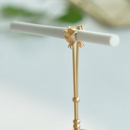 Adjustable Rose Design Cigarette Holder Ring by HitMyNeed