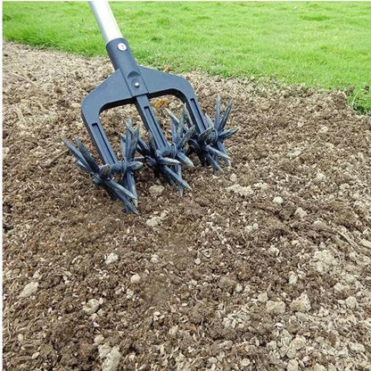 Adjustable Rotary Garden Cultivator & Lawn Tiller by HitMyNeed