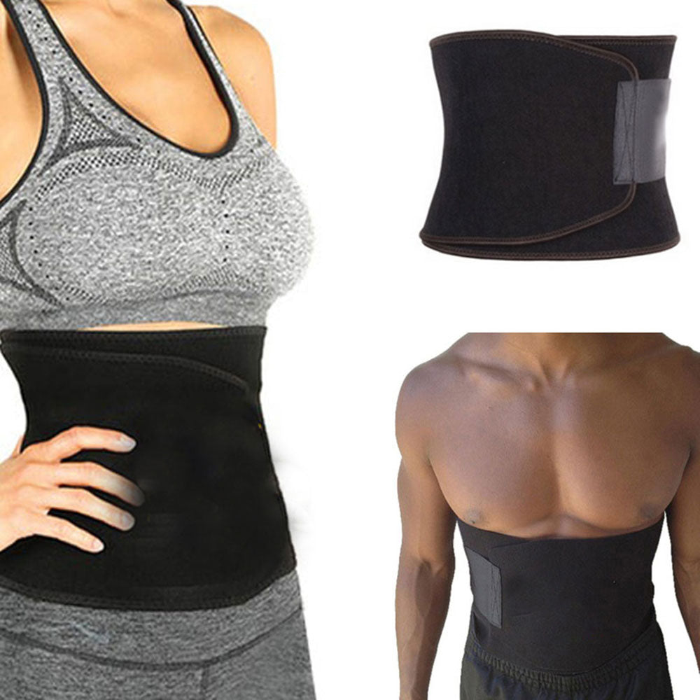 Adjustable Sauna Waist Trimmer Belt for Belly Support by HitMyNeed