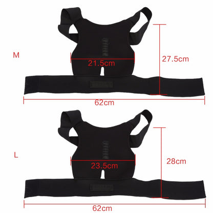 Adjustable Scoliosis Back Brace for Men & Women by HitMyNeed