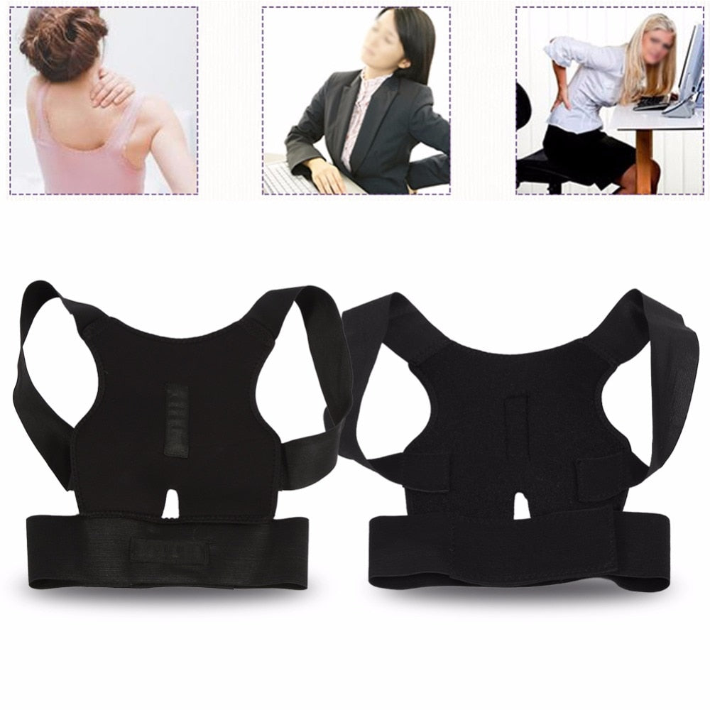 Adjustable Scoliosis Back Brace for Men & Women by HitMyNeed