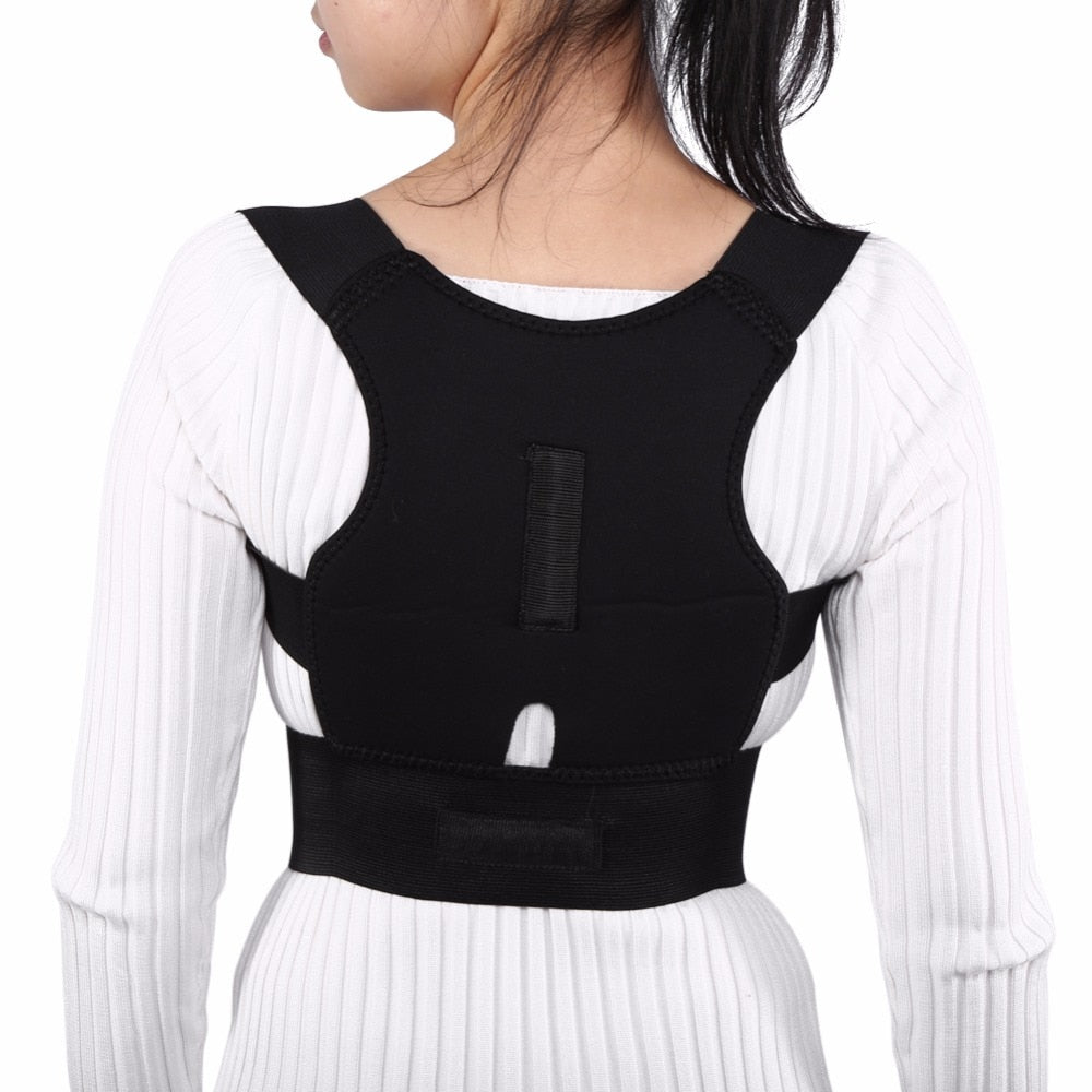 Adjustable Scoliosis Back Brace for Men & Women l by HitMyNeed