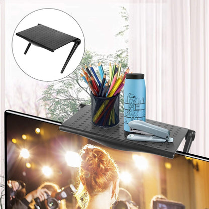 Adjustable Screen Top Shelf for TV & Monitor by HitMyNeed
