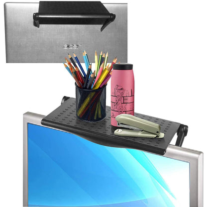 Adjustable Screen Top Shelf for TV & Monitor Small by HitMyNeed