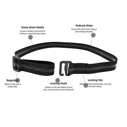 Adjustable Shirt Holder Tuck-It Belt by HitMyNeed
