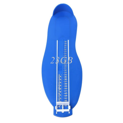 Adjustable Shoe Measuring Tool for Adults & Kids blue by HitMyNeed
