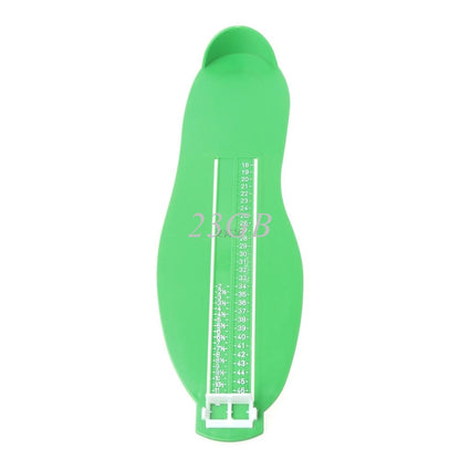 Adjustable Shoe Measuring Tool for Adults & Kids green by HitMyNeed