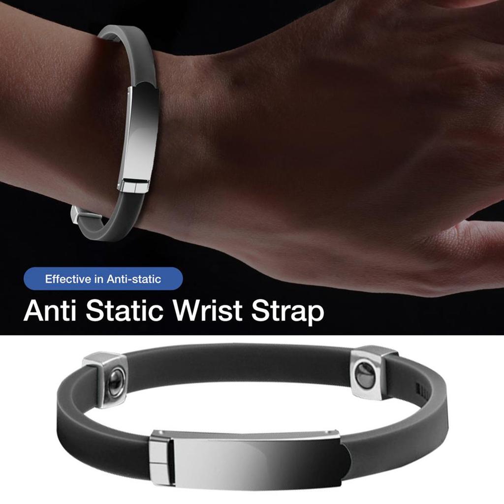 Adjustable Silicone Anti-Static Bracelet by HitMyNeed