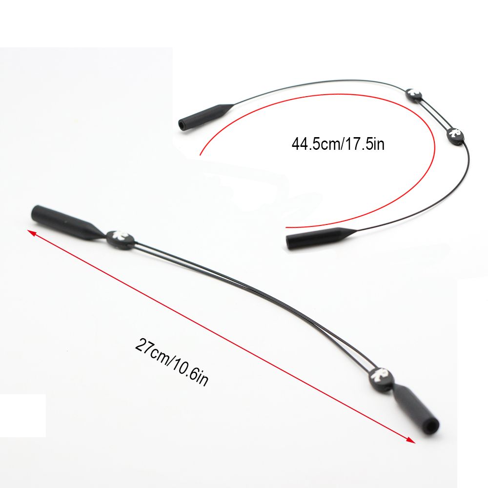 Adjustable Silicone Glasses Neck Strap by HitMyNeed