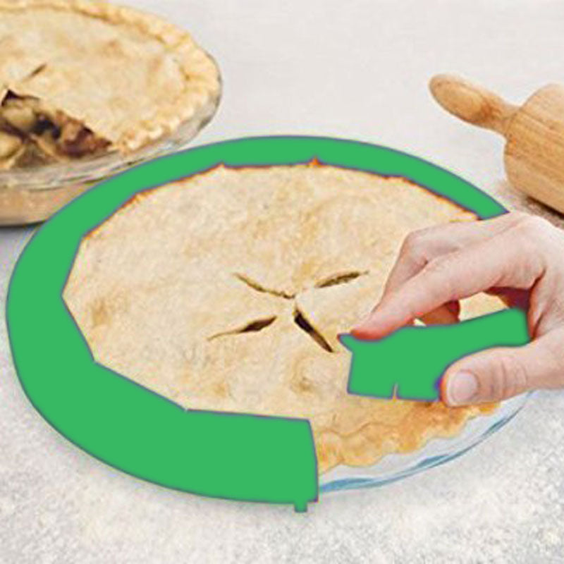 Adjustable Silicone Pie Crust Protectors, Set of 2 by HitMyNeed
