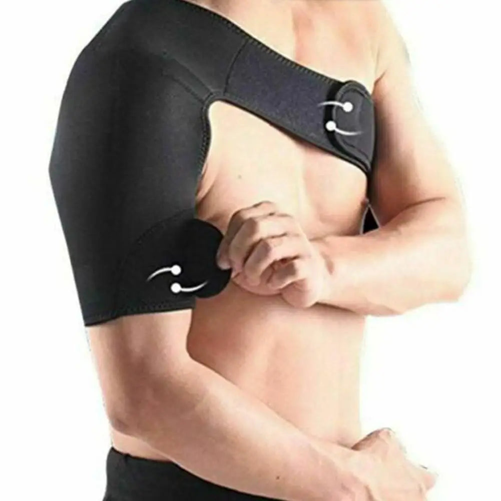 Adjustable Single Shoulder Support Brace for Sports by HitMyNeed