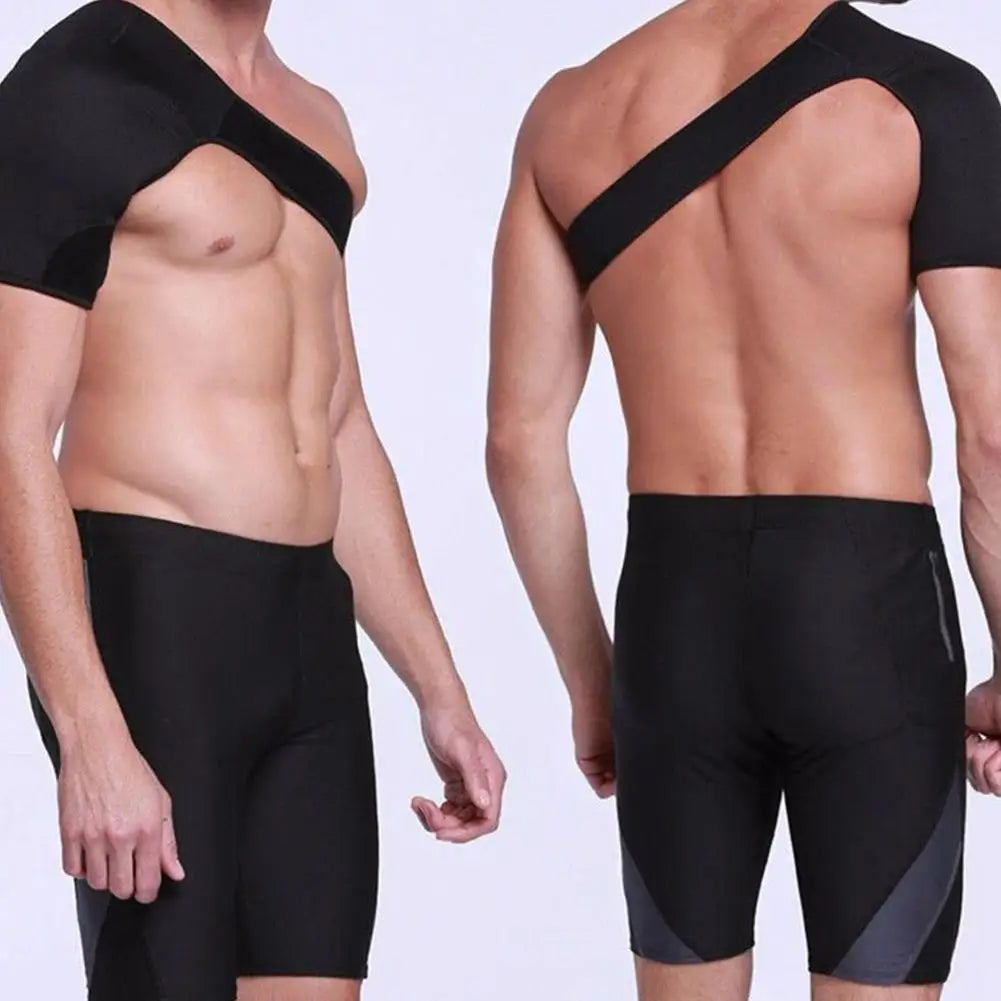Adjustable Single Shoulder Support Brace for Sports by HitMyNeed