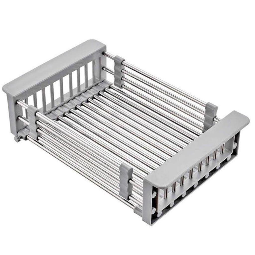 Adjustable Sink Drying Rack Kitchen Basket by HitMyNeed