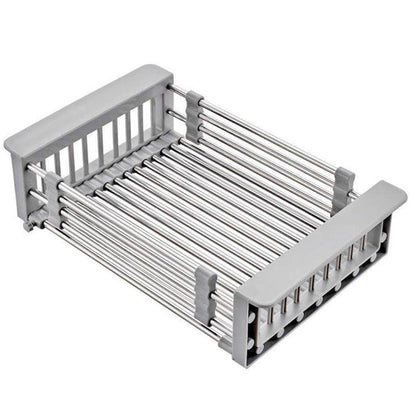 Adjustable Sink Drying Rack Kitchen Basket by HitMyNeed