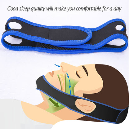 Adjustable Sleeping Chin Strap Anti-Snoring Belt by HitMyNeed