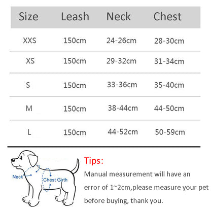 Adjustable Small Dog Harness and Leash Set by HitMyNeed