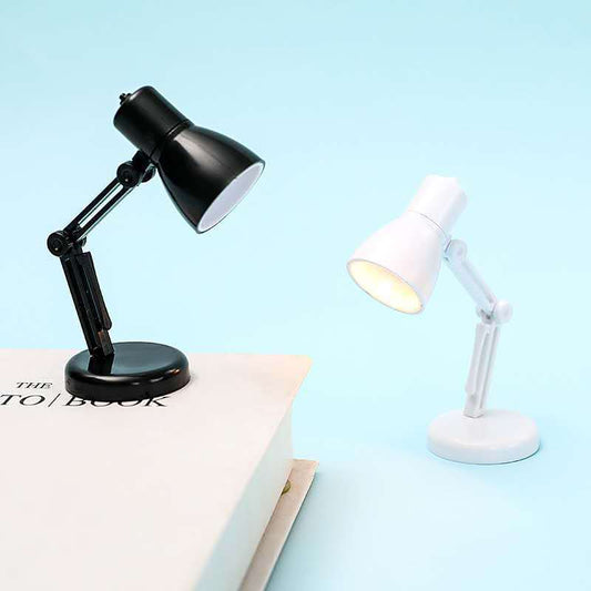 Adjustable Small Reading Light with Flexible Neck by HitMyNeed