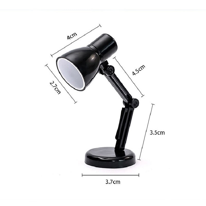 Adjustable Small Reading Light with Flexible Neck by HitMyNeed