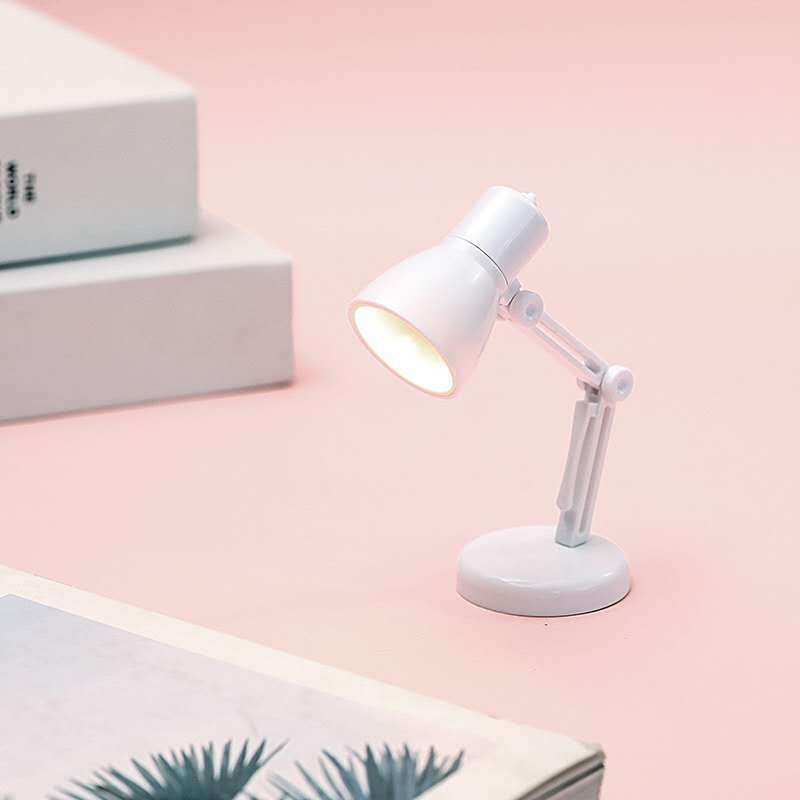 Adjustable Small Reading Light with Flexible Neck by HitMyNeed