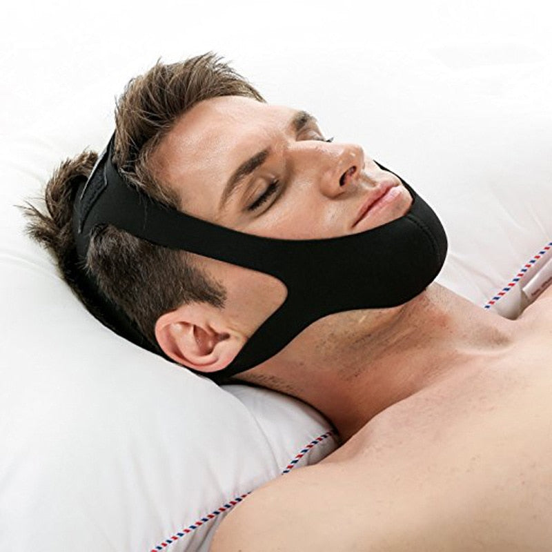 Adjustable Snoring Chin Strap Jaw Support by HitMyNeed