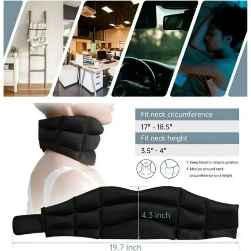 Adjustable Soft Foam Cervical Neck Brace Support by HitMyNeed