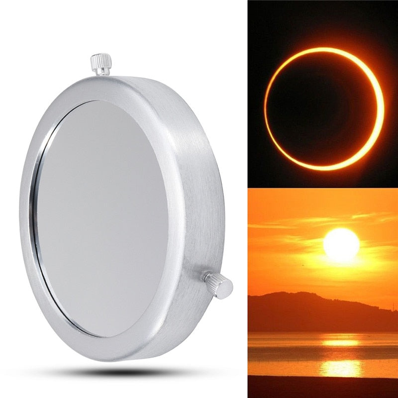 Adjustable Solar Filter Metal Film Cover 90-112mm by HitMyNeed