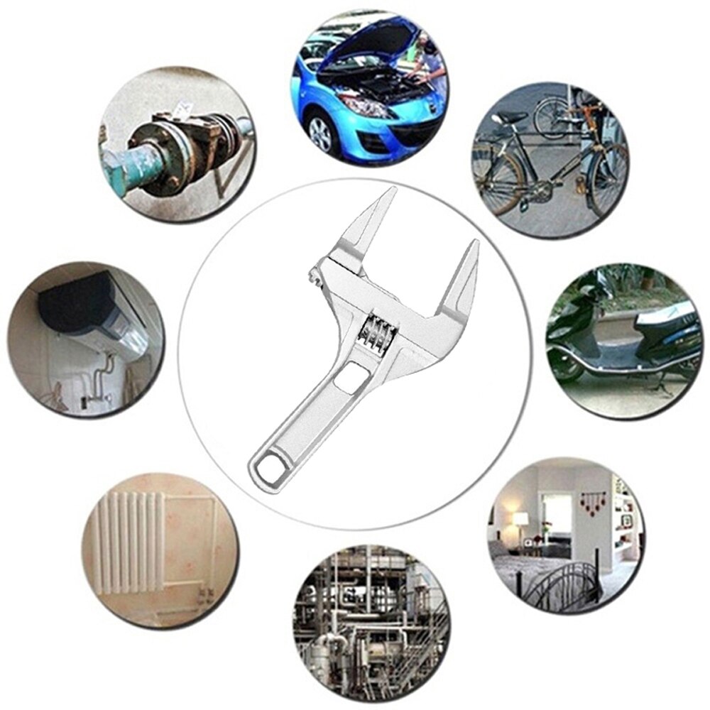 Adjustable Spanner Wrench 16-68mm, 200mm Length by HitMyNeed