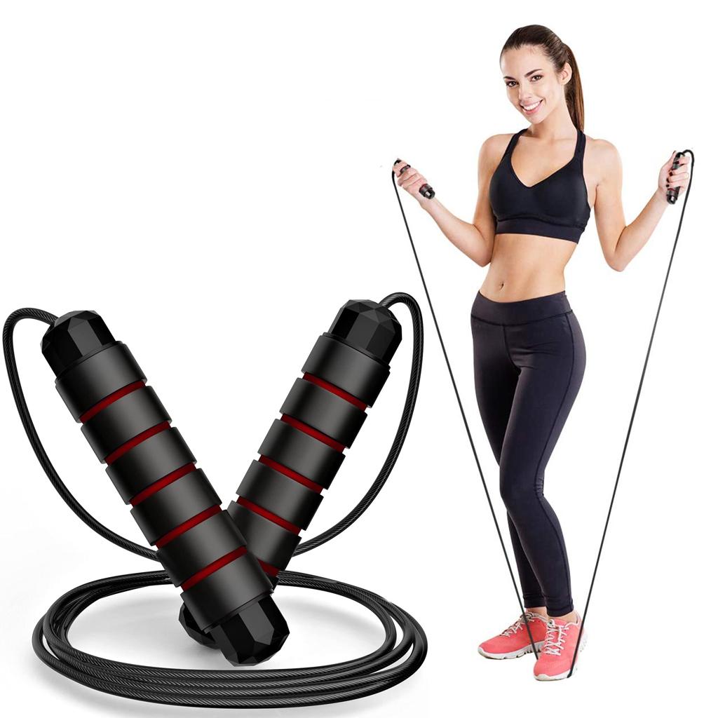 Adjustable Speed Jump Rope for Training & Fitness by HitMyNeed