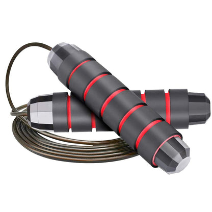 Adjustable Speed Jump Rope for Training & Fitness red by HitMyNeed