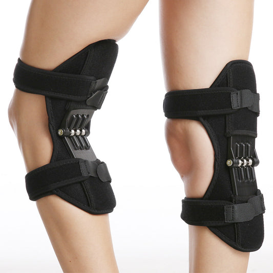 Adjustable Spring Support Knee Pad for Joint Relief by HitMyNeed